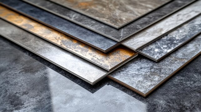 Create a stylish ambiance with well-curated stone and tile materials for your home.