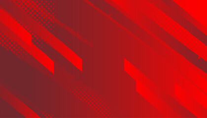 Abstract red geometric background with halftone effect. Vector illustration for your design. Can be used for wallpaper, pattern fills, web page background,surface textures.