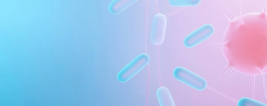 Investigating microscopic structures of bacterial cell walls in lab science