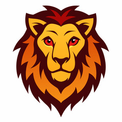 head of lion mascot