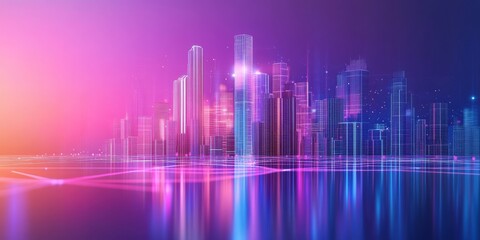 abstract background with lines