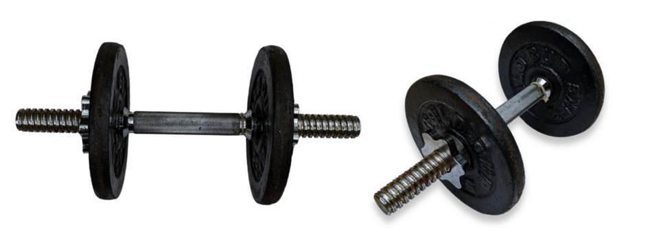 Iron Dumbbell transparent png