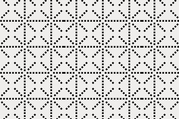 Square pattern background, gray geometric design