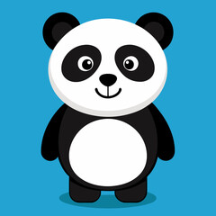 Fototapeta premium panda mascot
