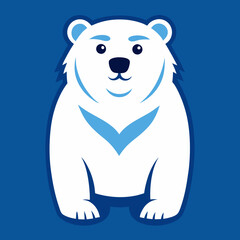polar bear vector mascot