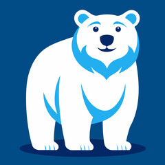 polar bear illustration