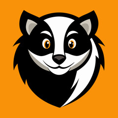 skunk head mascot