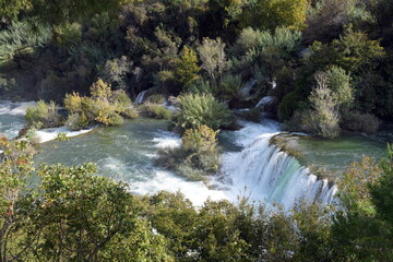 Wasserfall Skradinski buk, Nationalpark Krka, Kroatien