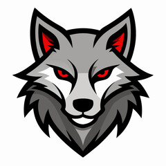 wolf head mascot