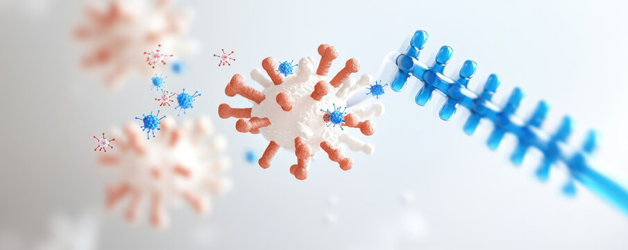 High tech imaging of cells releasing histamine in action