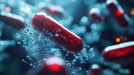 Acetylcysteine red pill supplement