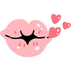heart and lips