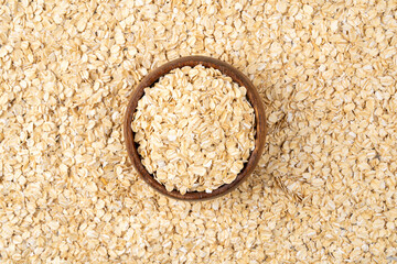 Fiber-rich oatmeal for healthy eating