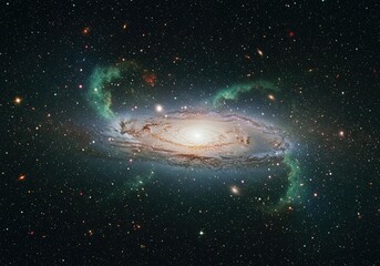 Cosmic Panorama: A Wide-Angle View of the Universe