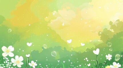 Obraz premium Colorful beautiful flower background with raindrops with Generative AI technology