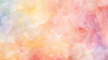 Fototapeta premium Colorful abstract watercolor texture background with watercolor splashes. Vibrant colors. Warm and cool colors, perfect for creative projects, branding, digital artwork