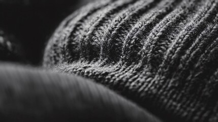 close-up of a soft fleece fabric with a cozy texture and smooth finish, focusing on the gentle fibers. Close-up, pattern, details, textiles 