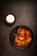 potato pancakes, pancakes with sour cream, Belarusian dish, homemade, no people,