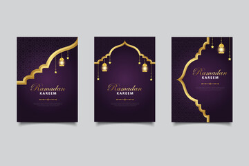 ramadan greeting card design 