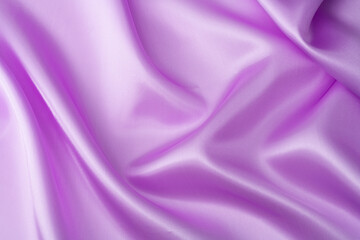 Fototapeta premium Close up of purple silk background