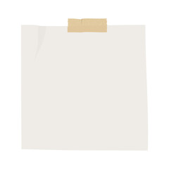 PNG Sticky note on transparent background