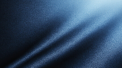 Abstract blue denim texture background with spotlight and shadow, featuring a dark gradient effect. High-detail fabric-inspired design for creative digital use, print, or wallpaper concepts, showcasin