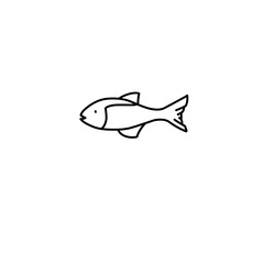 Fish Line Icon