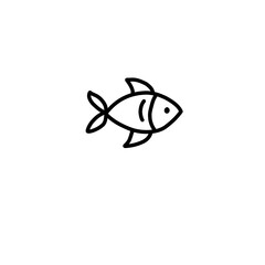 Fish Line Icon