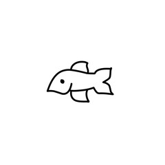 Fish Line Icon