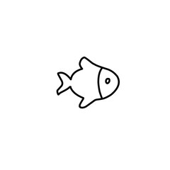 Fish Line Icon