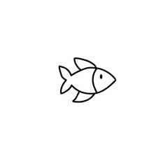 Fish Line Icon