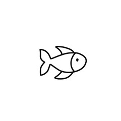 Fish Line Icon