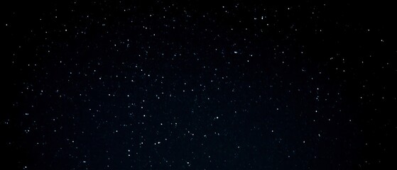 Fototapeta premium Dense Field of Stars Against Black Background Sparkling Night Sky Ideal for Astronomy Space-Themed Designs and Celestial Art Projects. Made with generative AI