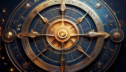 Naklejka premium astrological background