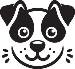 dog face vector