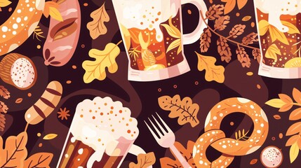 Traditional German Beer Festival Social Media Square Post Image