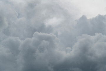 Big gray cloud in the sky