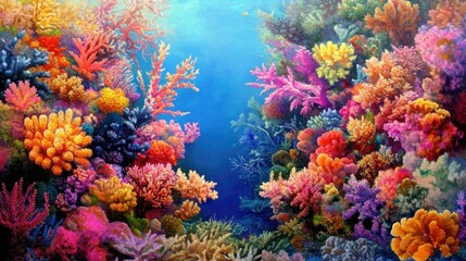 Naklejka premium Abstract coral backgrounds wallpapers