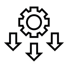 opportunity management vector icon