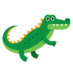 alligator cartoon vector