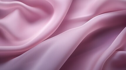 Obraz premium Close-up lavander color chiffon fabric texture background. Soft, gentle, fashion, luxury and aesthetic clothing material. Calm atmosphere