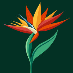 vector illustration of a flower