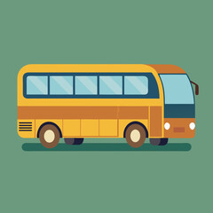 vector illustration of a bus