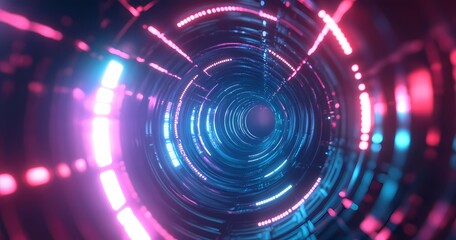 Obraz premium tunnel of light