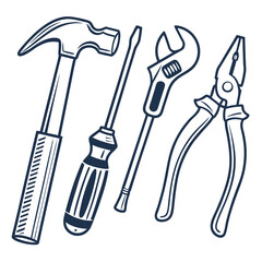 Tools Line Icon