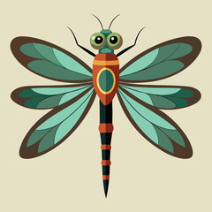 illustration of a dragonfly