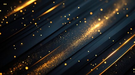 Modern Dark striped graphite with gold luminous lines and highlights background