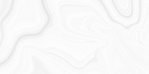 White and grey liquid marble pattern texture natural background. Liquify Swirl white and gray color art. Beautiful drawing with the divorces and wavy lines in gray tones.	