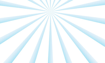 Abstract white and blue sun rays and sunburst backdrop background. pop art cartoon style, sunlight, sunburst background.	
