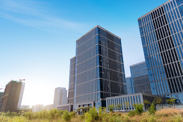 Appearance of modern office building